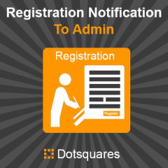 Registration Notification To Admin