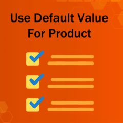 Use Default Value For Product